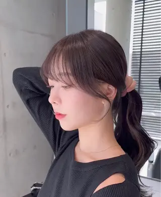 セミロング 🌫️大人韓国ヘア 🌫️naoyaのヘアスタイル