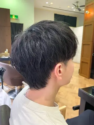 ショート メンズ 溝口 槙里也のヘアスタイル