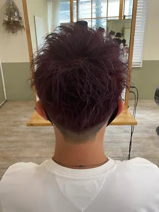 カラー メンズ Agu hair 清尾 浩昭のヘアスタイル