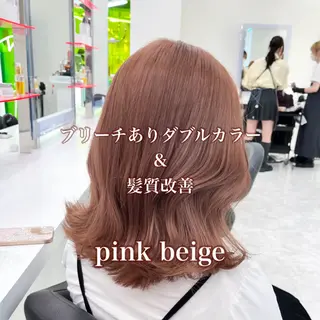 カラー 🩶透明感ダブル カラー🩶 maoのヘアスタイル