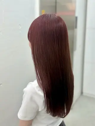 カラー 野内 柚那のヘアスタイル