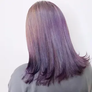 ミディアム カラー ヘアアレンジ アイラッシュ/美容室 個室/瀬戸 一菜のヘアスタイル