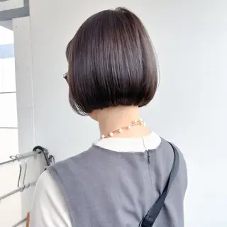 ショート カラー 艶カラー🫧 猿渡 響のヘアスタイル