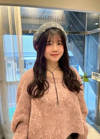 ロング 川村 夏のヘアスタイル