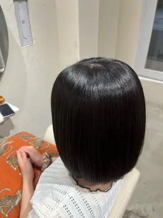 ショート ハイトーンカラー🩵 耳ツボジュエリー👂のその他イメージ