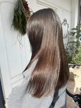 ロング カラー RuLaN AMIのヘアスタイル