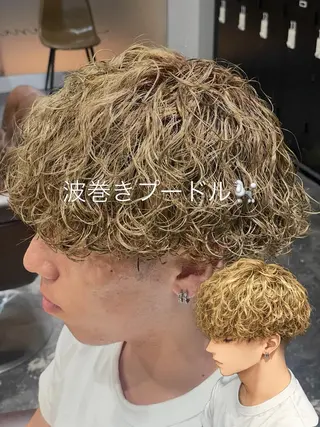 パーマ メンズ 💈メンズ職人 ルキト💈のヘアスタイル