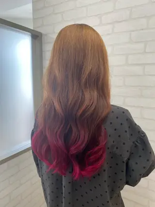 ロング カラー THETAふじみ野 野宮のヘアスタイル