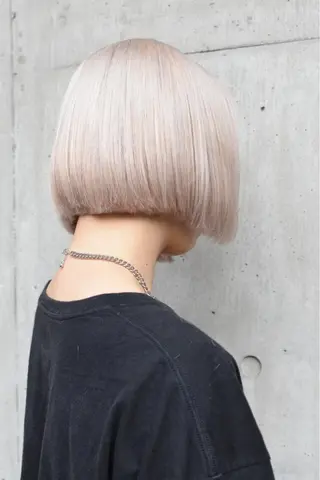 ショート カラー ヘアアレンジ Bob＆ハイトーン 専門家CHIHIROのヘアスタイル