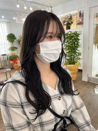 ロング カラー YURAGI🪴 FUTABAのヘアスタイル