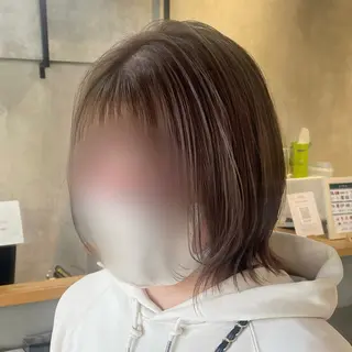 ミディアム レイヤーカット 🌿 濱野玲奈のヘアスタイル