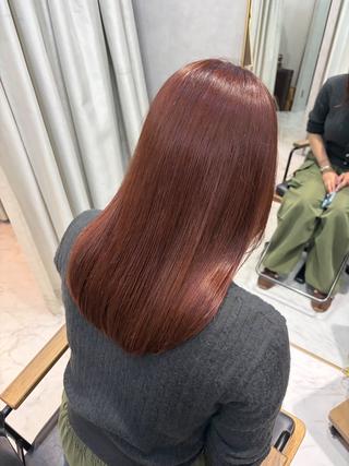 セミロング カラー 似合わせカット。:* 七楓🌦️のヘアスタイル