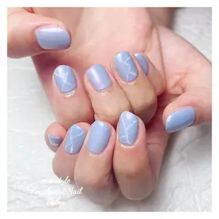 ミディアム ネイル 🐾enen style 🐾のネイルデザイン