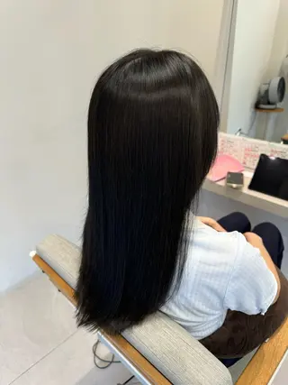 ロング カラー CRECE💫永尾 胡桃のヘアスタイル