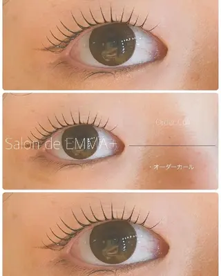 マツエク・マツパ EMMA plus.のマツエク・マツパデザイン