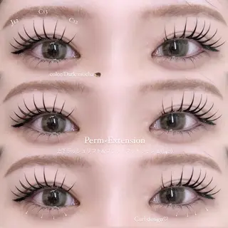 マツエク・マツパ Eyelist | Noa🎀🩶のマツエク・マツパデザイン