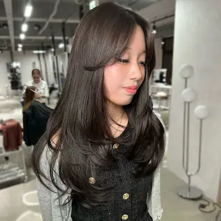 ロング 韓国レイヤー🇰🇷 艶髪💎renのヘアスタイル