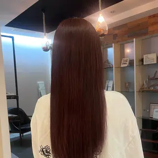 ロング カラー パーマ/パーマモデル /長久手/フウカのヘアスタイル