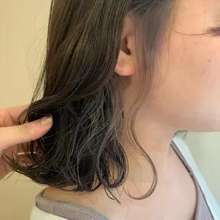 ミディアム カラー 暖色/ブリーチカラー 🎀 M i k uのヘアスタイル