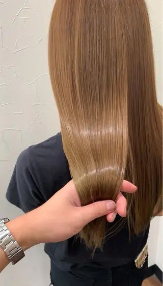 セミロング カラー 伊勢崎/nap hair 栗原大輔のヘアスタイル