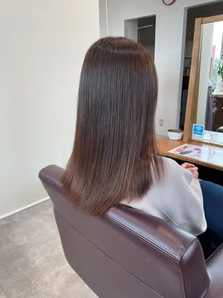 ロング カラー HAREru. モデル募集【戸塚】のヘアスタイル