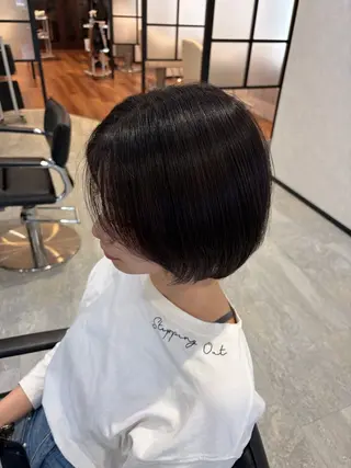 ショート カラー 暖色/暗髪/ 🎀UMI🎀のヘアスタイル