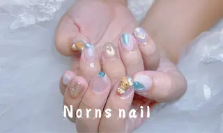 ネイル Norns nail (猫いるサロン🐈)のネイルデザイン