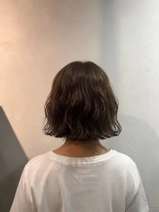 ショート パーマ 渋谷/ボブ特化 /ふうかのヘアスタイル