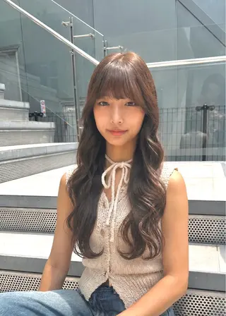セミロング カラー "Daisy" Rio /大名・天神のヘアスタイル