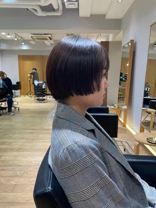 ショート ボブ/ショート 吉田竣のヘアスタイル