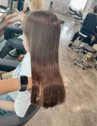 ロング カラー ベージュカラー💖 やすひろのヘアスタイル