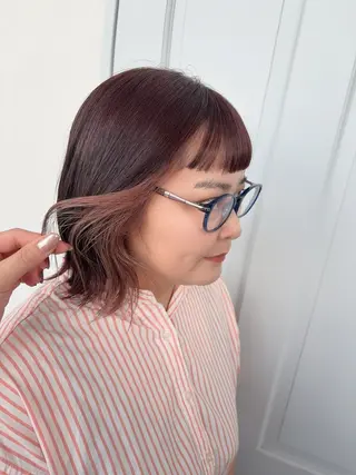 本村 あやかのヘアスタイル