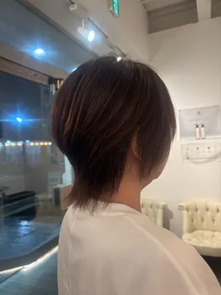 ショート 暖色カラー/ボブ /cocoro💜のヘアスタイル