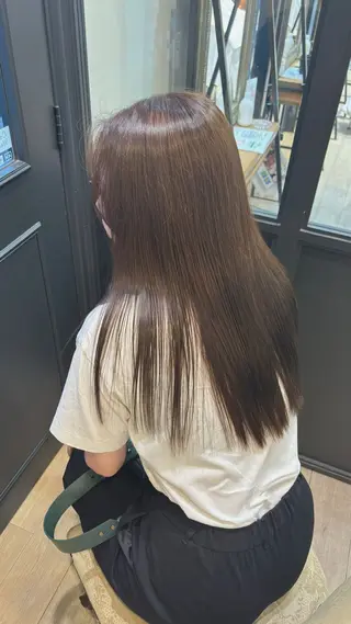 ロング カラー Karin／ レイヤーブリーチ🥀のヘアスタイル