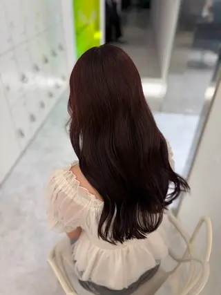 カラー girlな暖色ヘア 🪽🫧ハルナ🎀のヘアスタイル