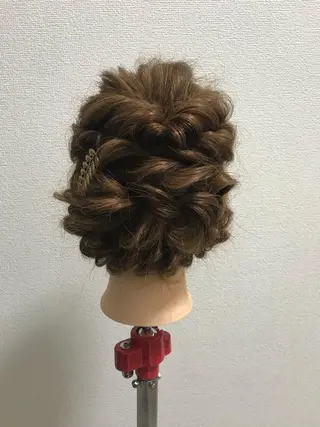 ヘアアレンジ ✨艶髪✨ 奈須晴香のヘアスタイル