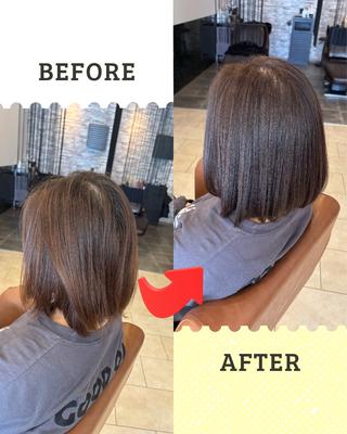 カラー Cuthie あやののヘアスタイル