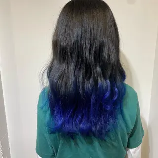 ロング カラー ヘアアレンジ MOE /Zina横浜2ndのヘアスタイル
