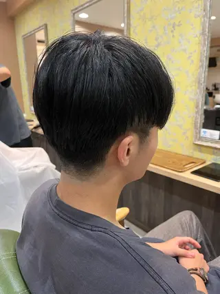 メンズ 髪質改善ストレート• デジパモデル　かなのヘアスタイル