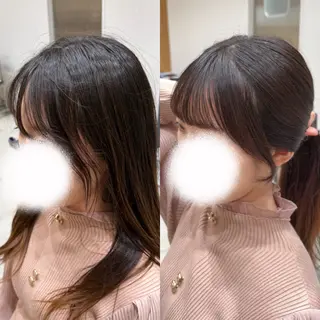ロング ハイトーン/ ブリーチ/あいかのヘアスタイル