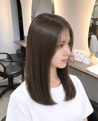 カラー 池谷 茉耶のヘアスタイル
