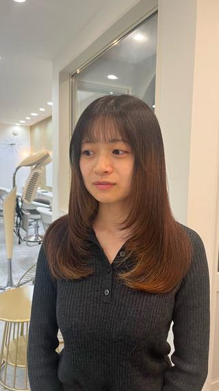 ロング topa/高井 菜緒のヘアスタイル