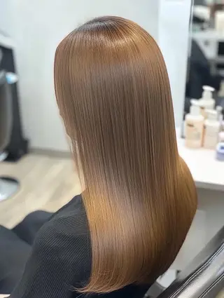 ロング 柔らかハイトーン/ 美髪💙ྀི/ミナルのヘアスタイル