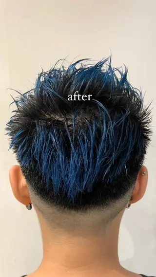 ショート カラー メンズ MEN'S特化🌈 KATOのヘアスタイル