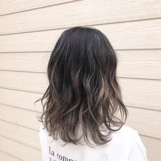 セミロング カラー ✨ケア×デザイン🎨 杉本賢人のヘアスタイル