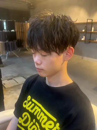 ミディアム 増井翼稀 カットモデル募集中のヘアスタイル