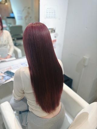 カラー 髪質改善✨/縮毛矯正 Amiのヘアスタイル