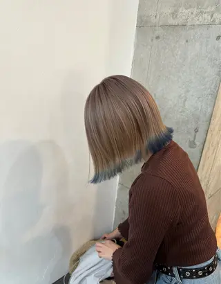 ショート カラー 渡邊 理央のヘアスタイル