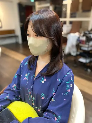 ミディアム 🌻秋山 夏樹🌻のヘアスタイル