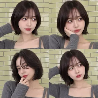 ショート パーマ 🦋韓国風レイヤー/ 艶髪矯正🦋凛太郎のヘアスタイル